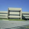 Front of Nellis Air Force Base building after the windows have had our thermal reflective coating applied.