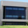 Front of Nellis Air Force Base  building with the problem windows (before).